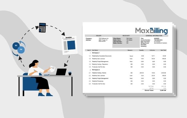 RelativityOne Translation Flows: Now Captured by MaxBilling