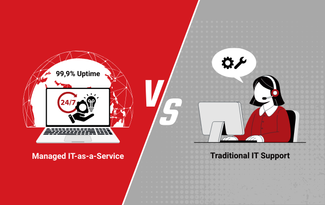 Managed IT-as-a-Service vs Traditional IT Support: What’s the Real Difference?